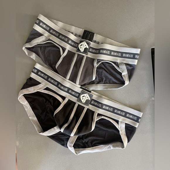 grand axis Underwear & Socks Mens Briefs Grand Axis Size L 2 Pack